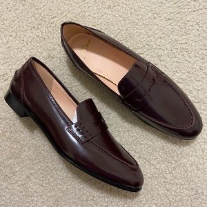 NWT J.crew women leather loafers